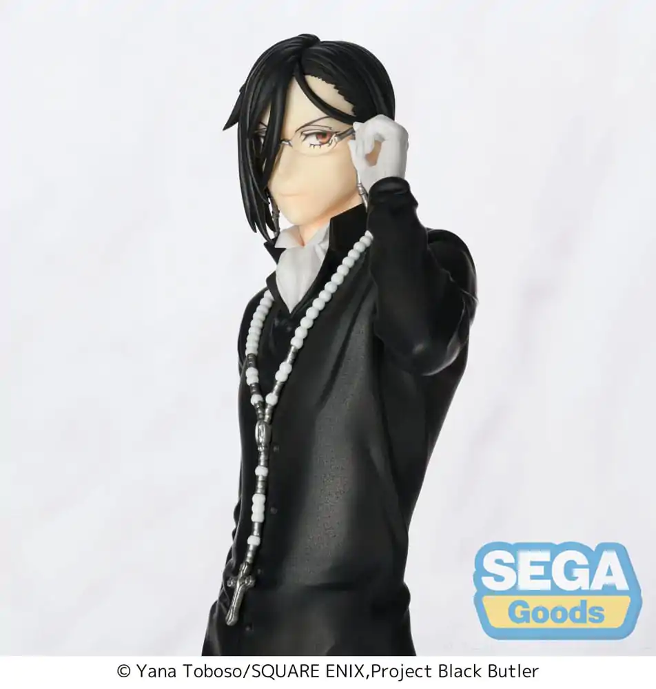 Black Butler: Boarding School Arc Luminasta Sebastian Michaelis PVC szobor figura 22 cm termékfotó