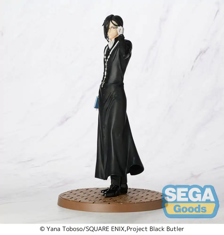 Black Butler: Boarding School Arc Luminasta Sebastian Michaelis PVC szobor figura 22 cm termékfotó
