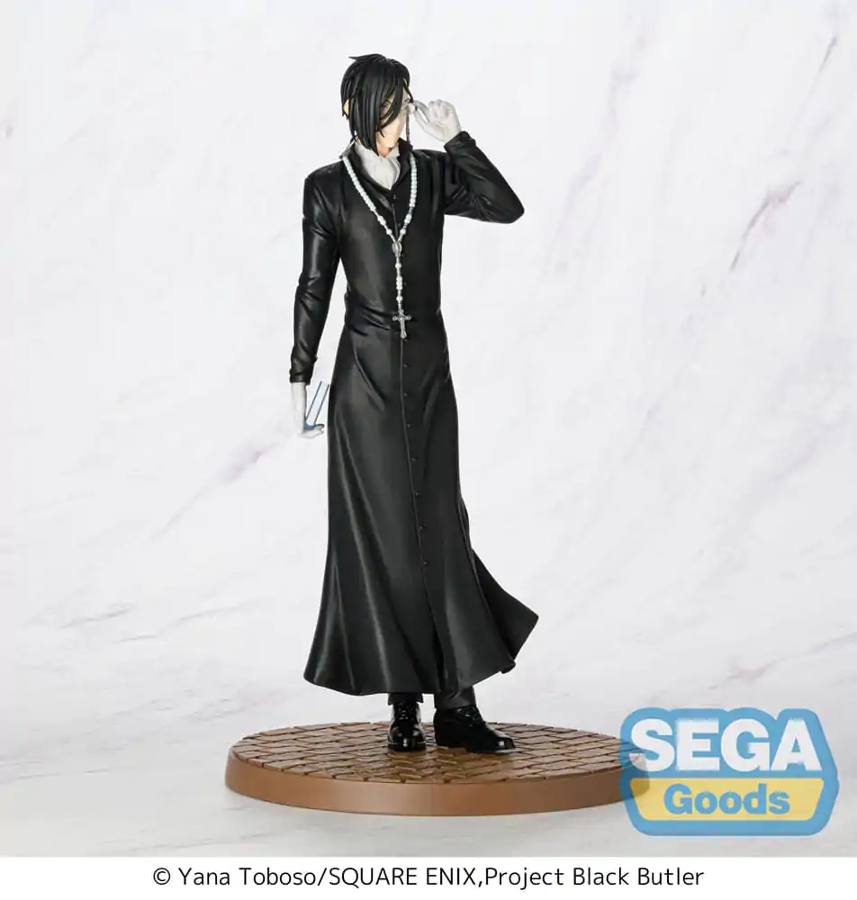 Black Butler: Boarding School Arc Luminasta Sebastian Michaelis PVC szobor figura 22 cm termékfotó
