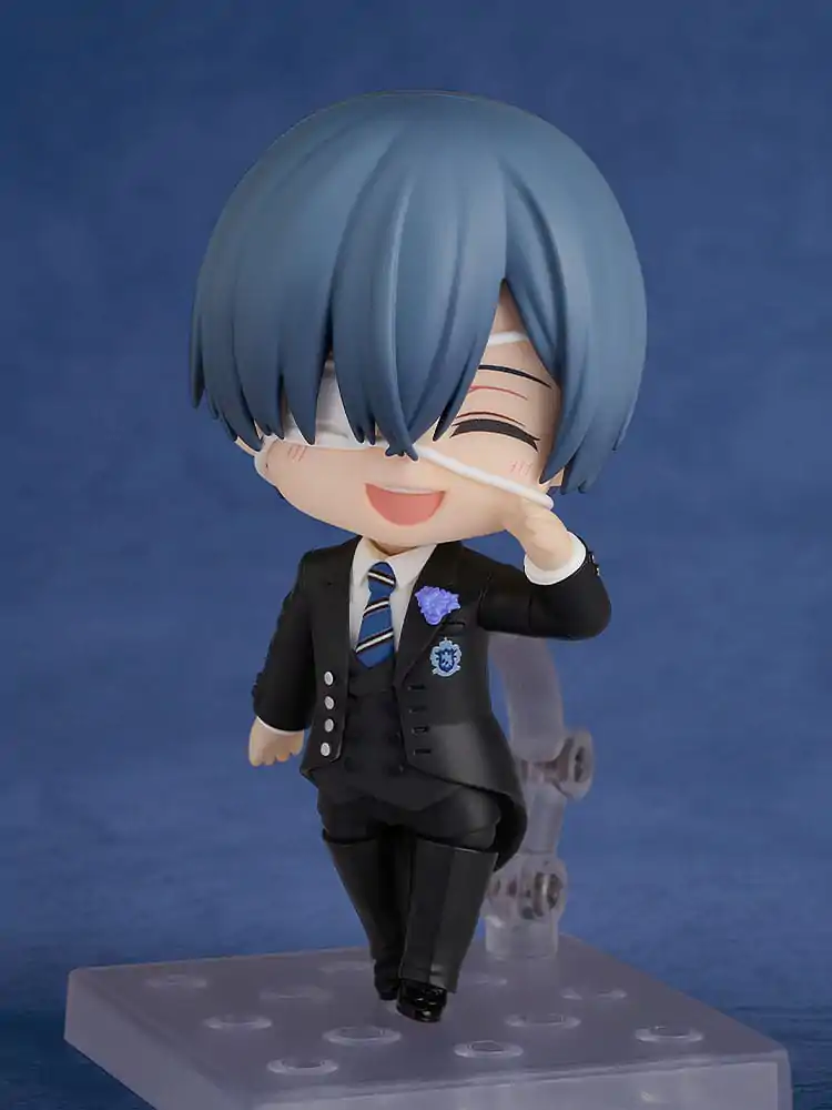 Black Butler: Boarding School Arc Nendoroid akciófigura Ciel Phantomhive: Sapphire Owl Ver. 10 cm termékfotó