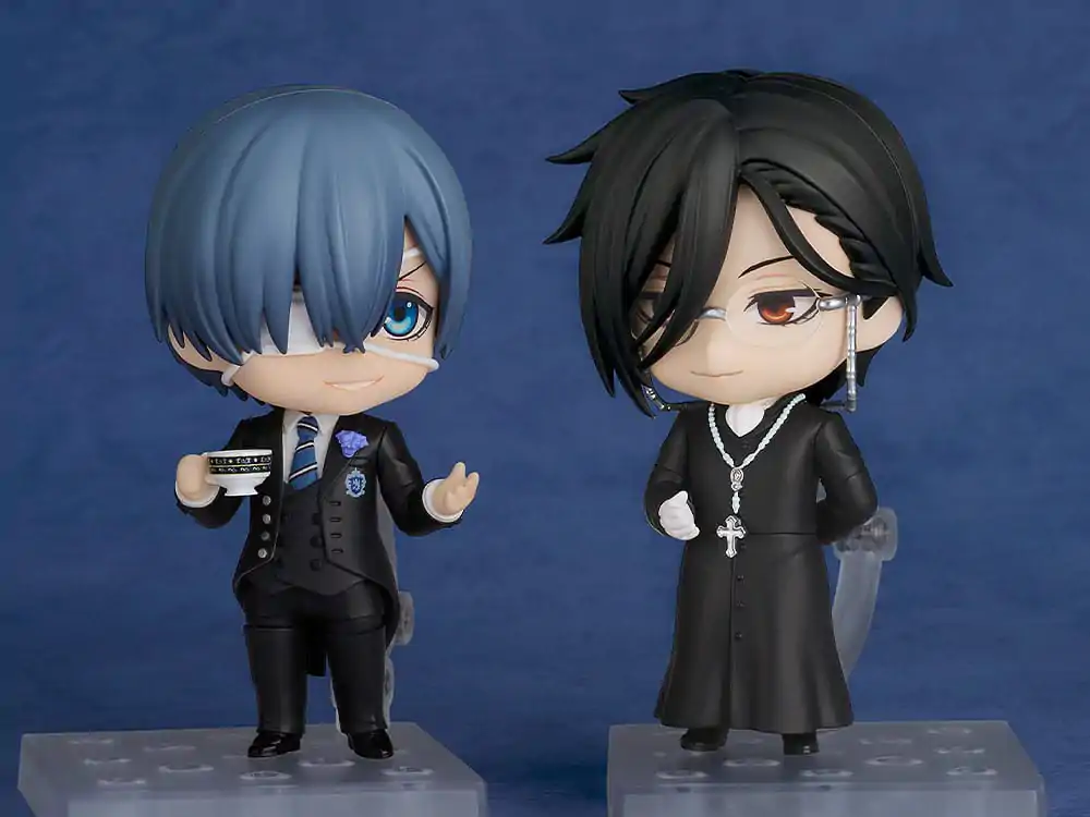 Black Butler: Boarding School Arc Nendoroid akciófigura Ciel Phantomhive: Sapphire Owl Ver. 10 cm termékfotó