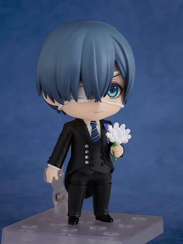 Black Butler: Boarding School Arc Nendoroid akciófigura Ciel Phantomhive: Sapphire Owl Ver. 10 cm termékfotó