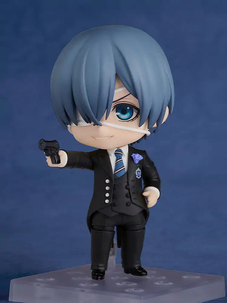 Black Butler: Boarding School Arc Nendoroid akciófigura Ciel Phantomhive: Sapphire Owl Ver. 10 cm termékfotó