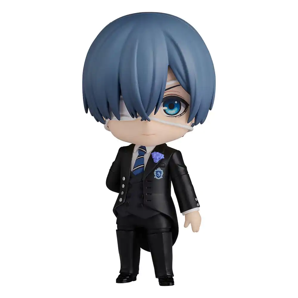 Black Butler: Boarding School Arc Nendoroid akciófigura Ciel Phantomhive: Sapphire Owl Ver. 10 cm termékfotó