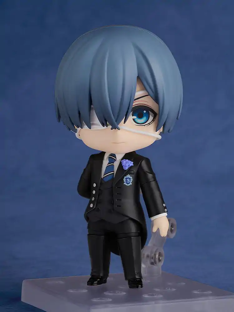 Black Butler: Boarding School Arc Nendoroid akciófigura Ciel Phantomhive: Sapphire Owl Ver. 10 cm termékfotó