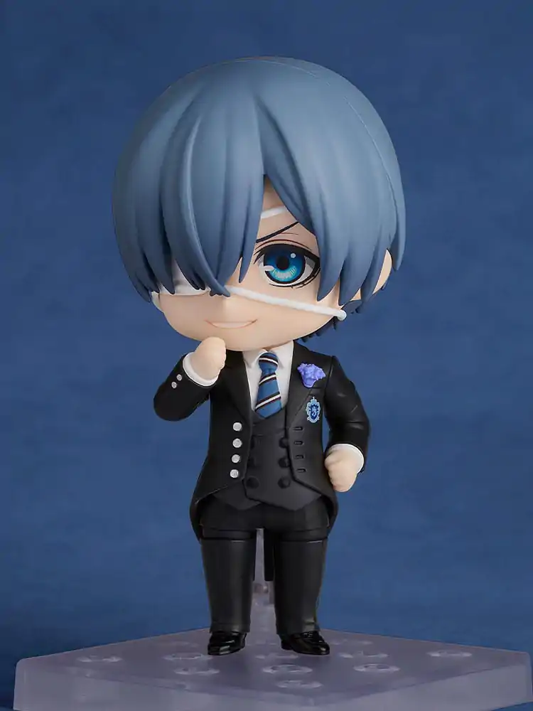 Black Butler: Boarding School Arc Nendoroid akciófigura Ciel Phantomhive: Sapphire Owl Ver. 10 cm termékfotó