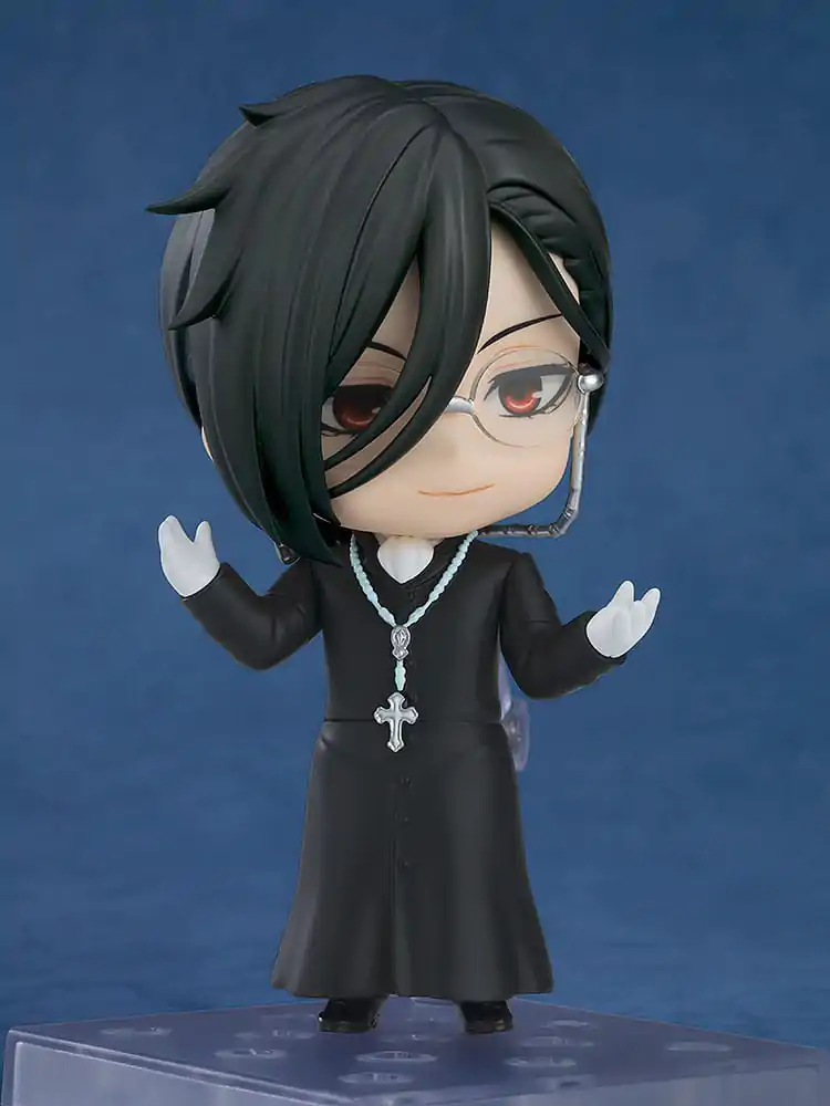 Black Butler: Boarding School Arc Nendoroid akciófigura Sebastian Michaelis: Sapphire Owl Ver. 10 cm termékfotó