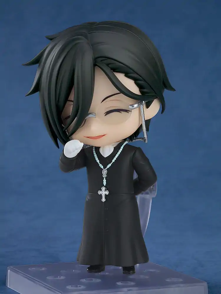 Black Butler: Boarding School Arc Nendoroid akciófigura Sebastian Michaelis: Sapphire Owl Ver. 10 cm termékfotó