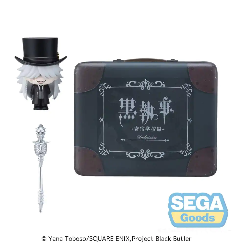 Black Butler: Boarding School Arc Petite World Memories Mini figura Undertaker (EX) 8 cm termékfotó