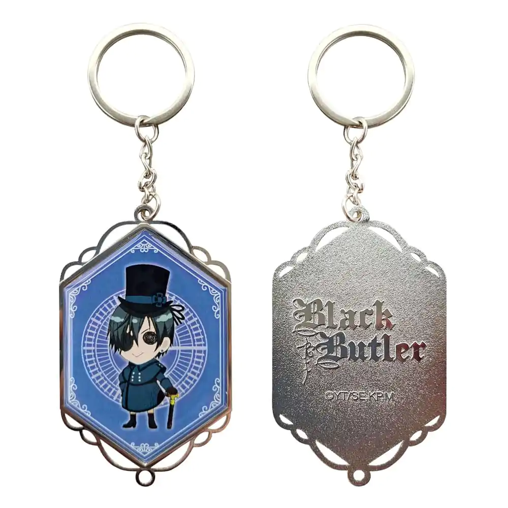 Black Butler PVC Keychain Ciel Motive A termékfotó