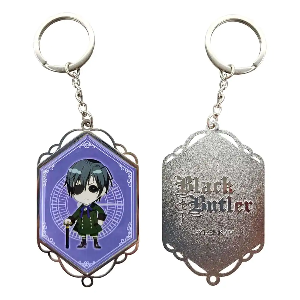 Black Butler PVC Keychain Ciel Motive B termékfotó