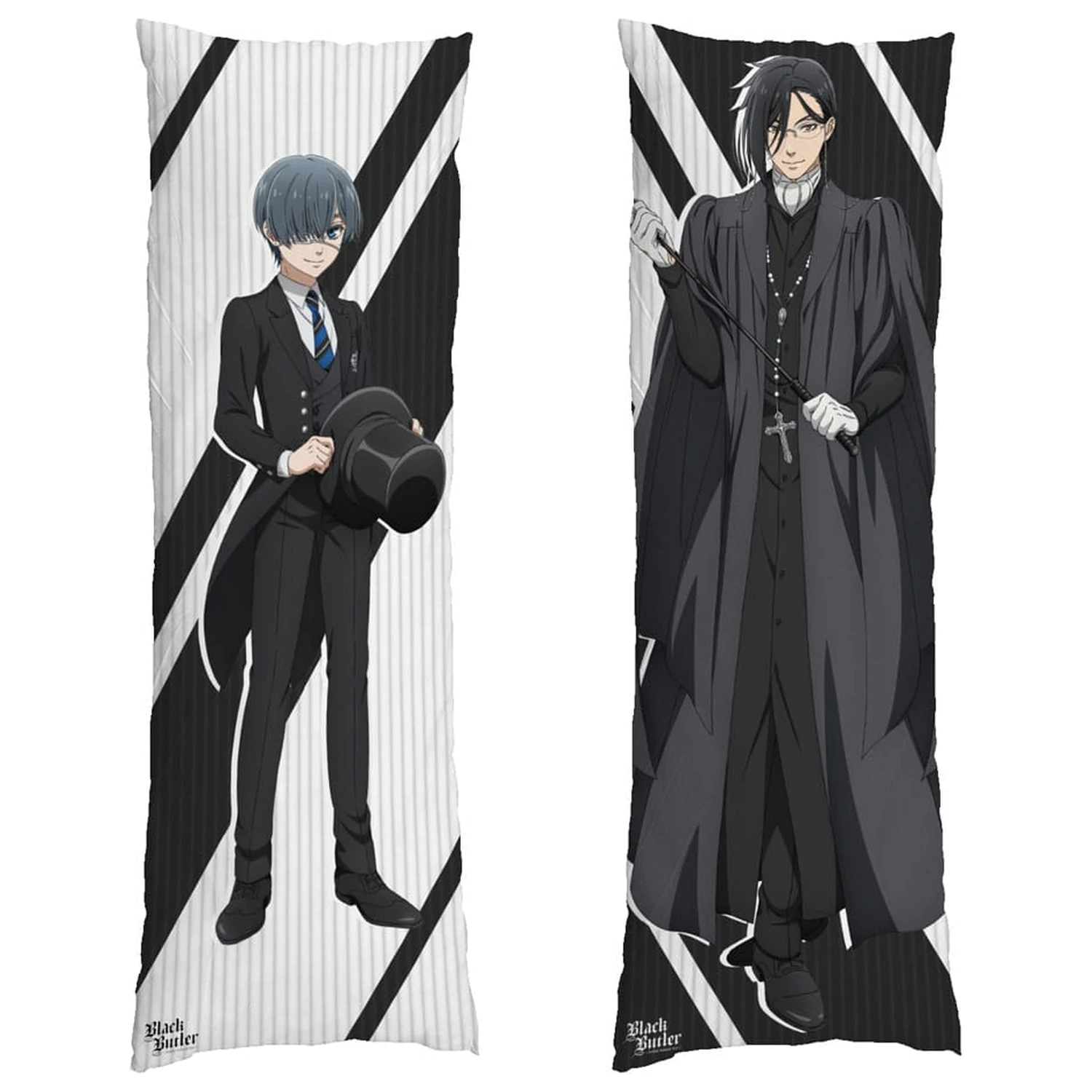 Black Butler Dakimakura Sebastian & Ciel párnahuzat 150 x 50 cm termékfotó