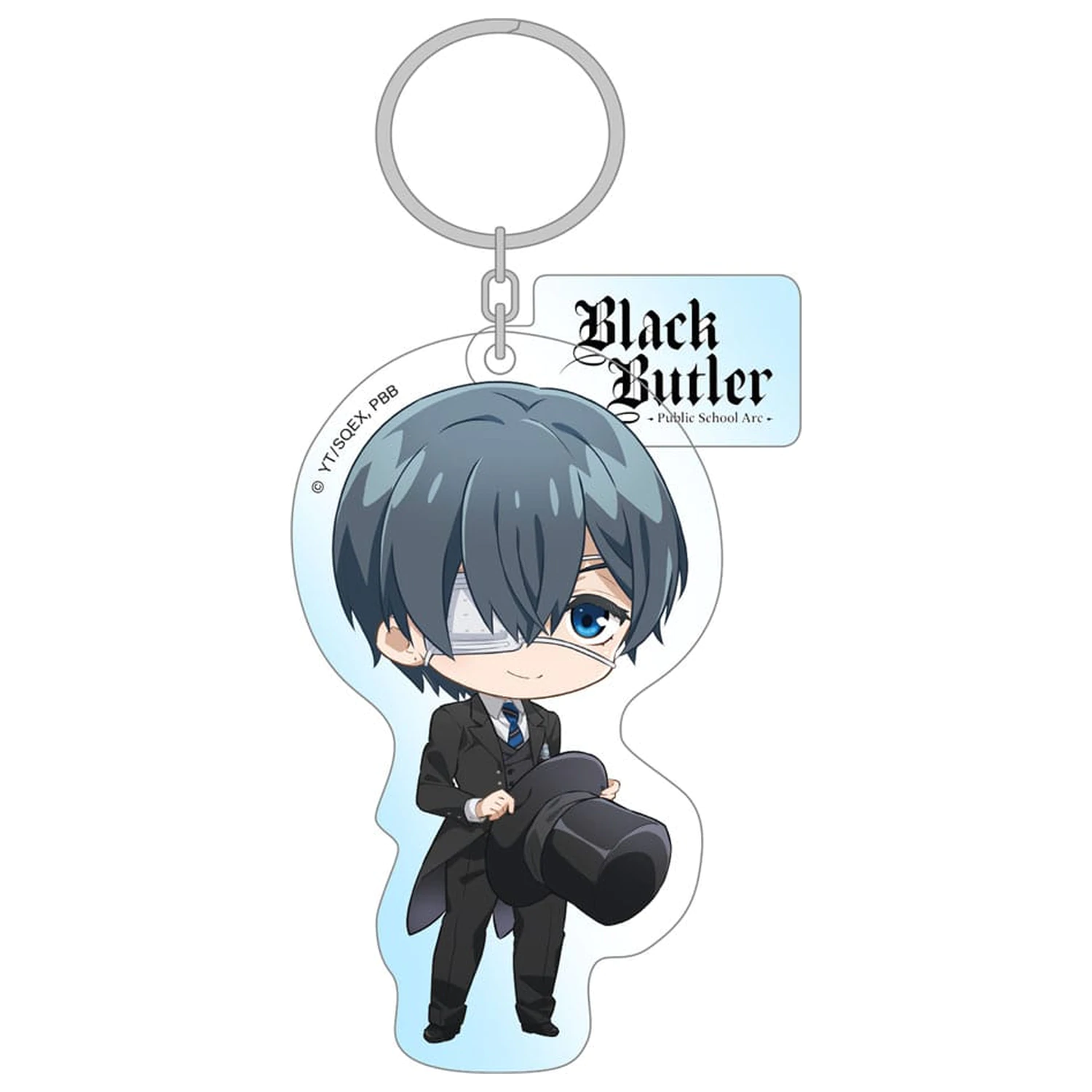 Black Butler: Public School Arc Akril kulcstartó Ciel 7 cm     termékfotó