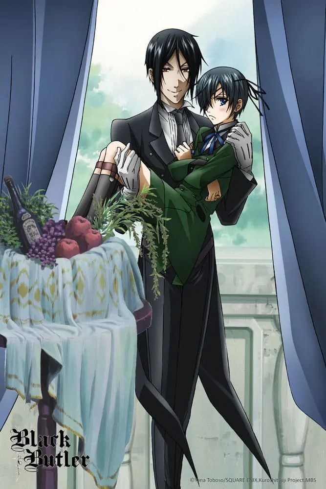 Big Poster Anime Black Butler Kuroshitsuji LO10 90x60 cm