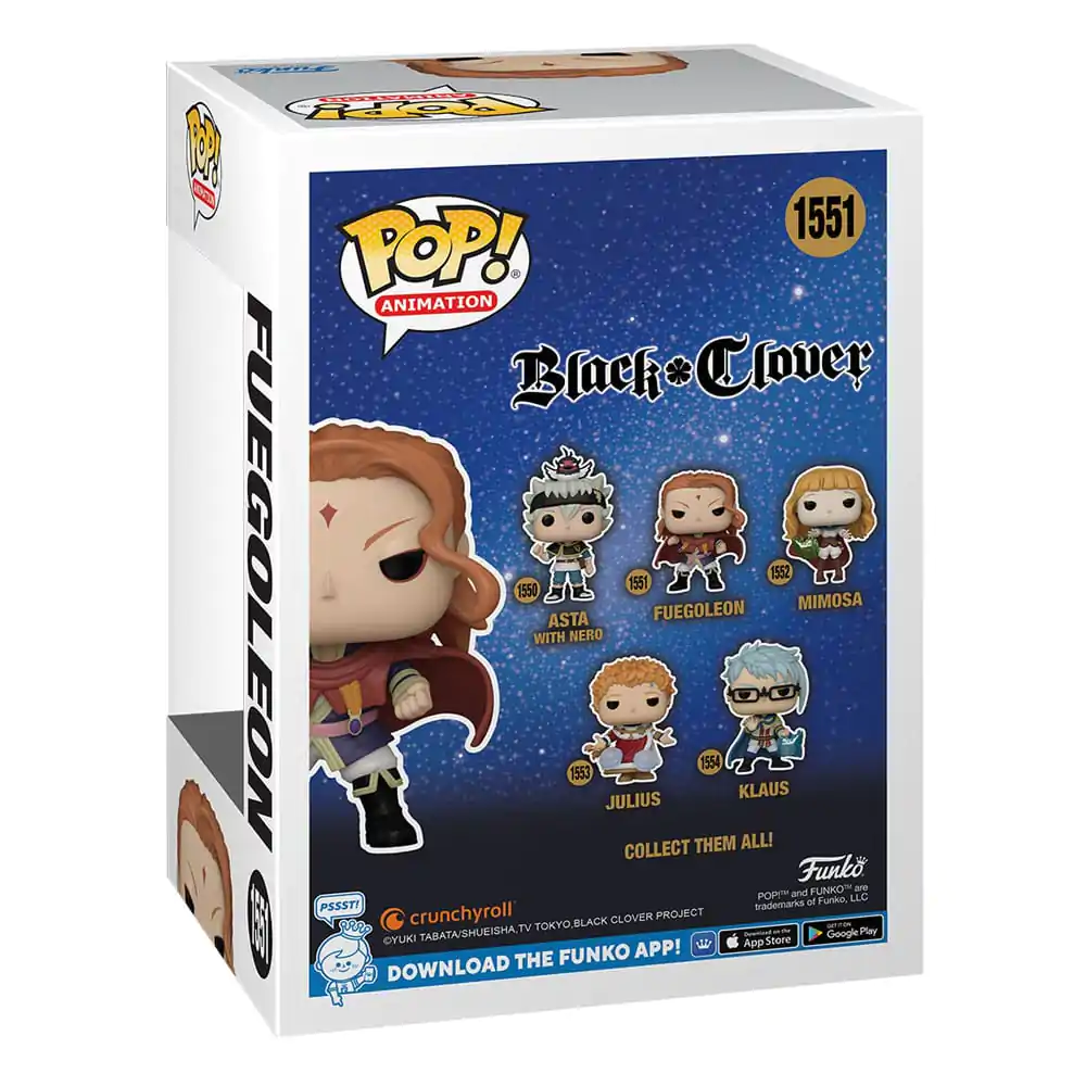 Black Clover Funko POP! Animation Vinyl figura Fuegoleon 9 cm termékfotó