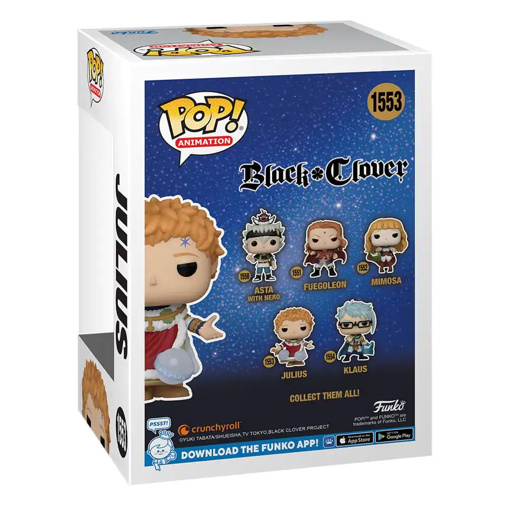 Black Clover Funko POP! Animation Vinyl figura Julius 9 cm termékfotó