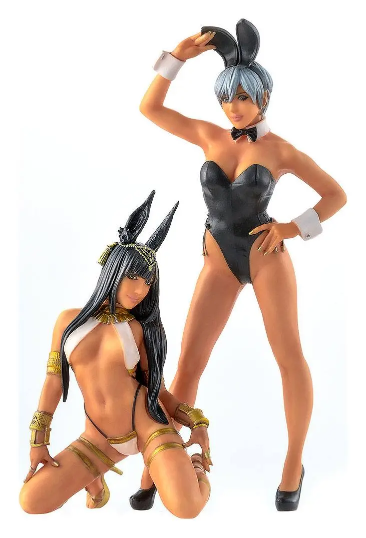 Black Gal 1/20 PLAMAX MF-47: minimum factory non Bunny Girl &amp; Anubis Costume Műanyag modell készlet 8 cm termékfotó