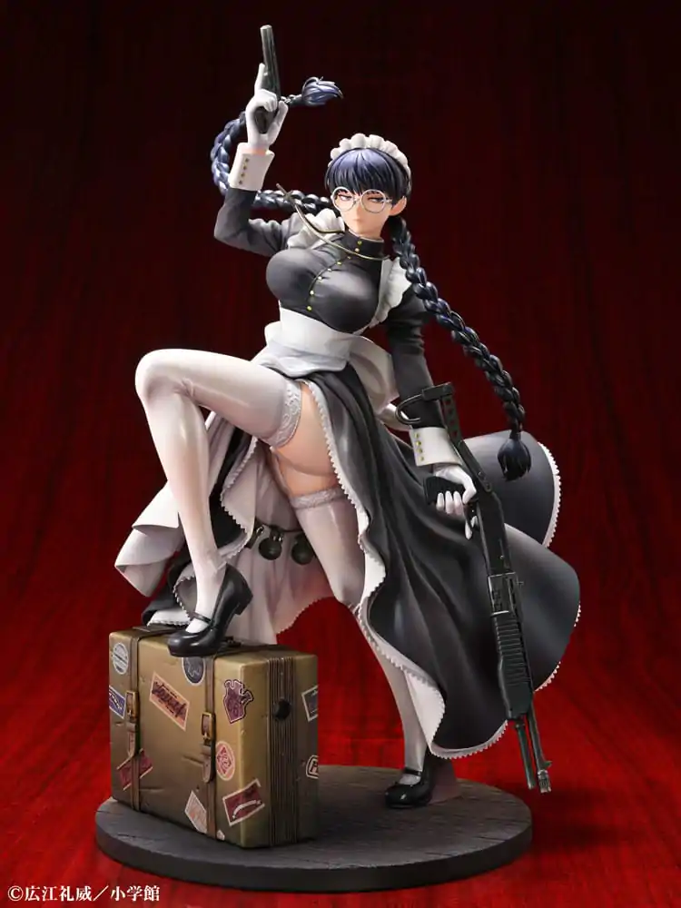Black Lagoon 1/7 Roberta The Maid of Nightmares Ver. PVC szobor figura 29 cm termékfotó