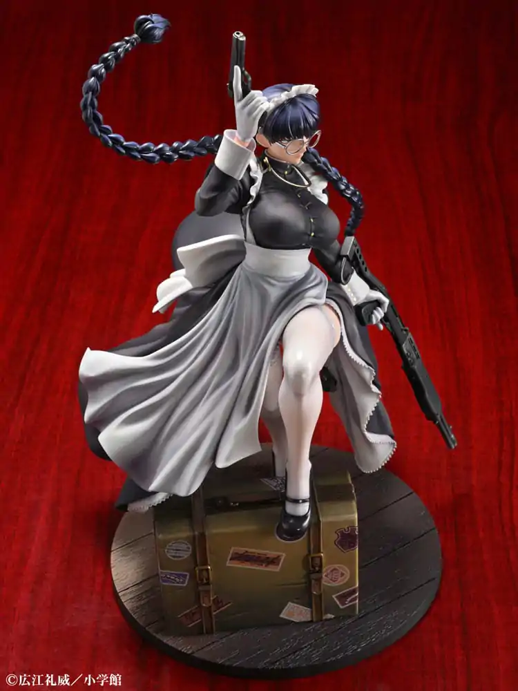 Black Lagoon 1/7 Roberta The Maid of Nightmares Ver. PVC szobor figura 29 cm termékfotó