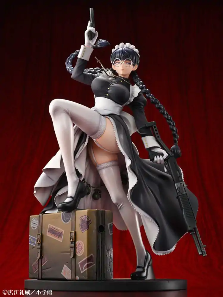 Black Lagoon 1/7 Roberta The Maid of Nightmares Ver. PVC szobor figura 29 cm termékfotó