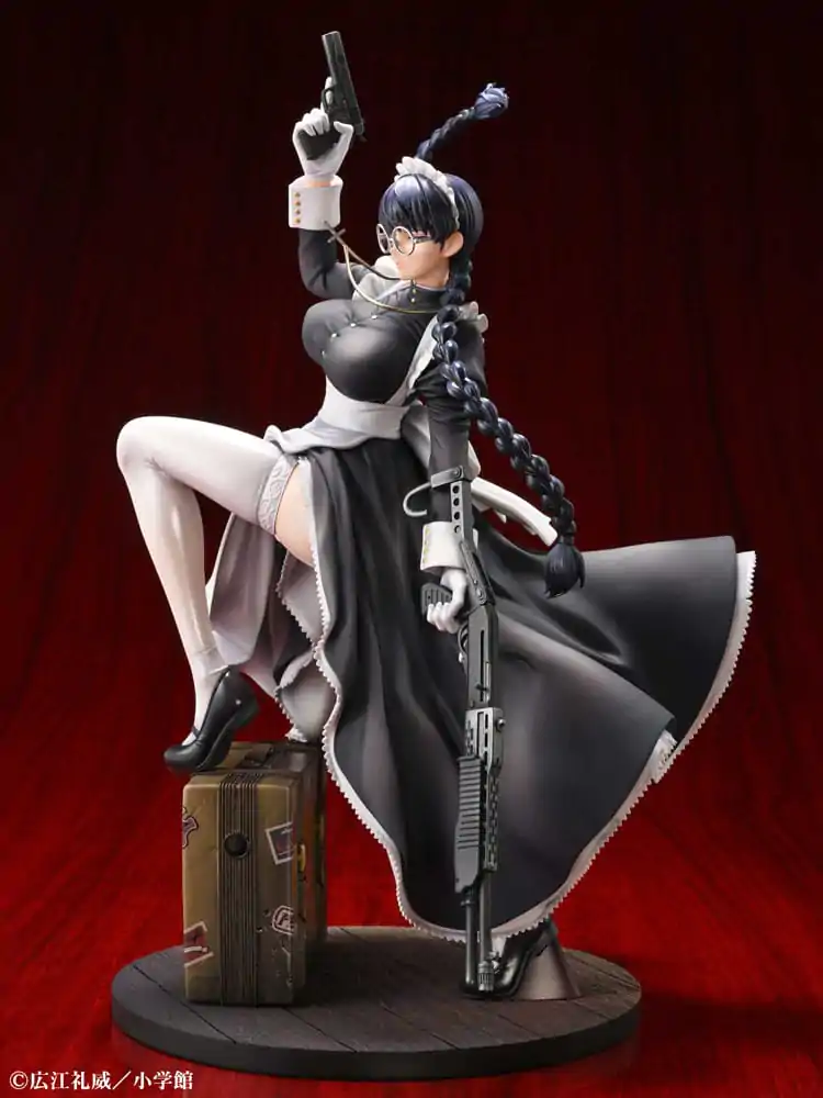 Black Lagoon 1/7 Roberta The Maid of Nightmares Ver. PVC szobor figura 29 cm termékfotó