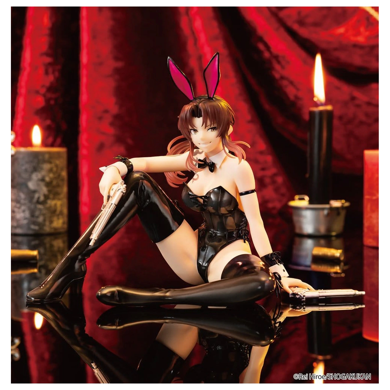 Black Lagoon One-Seventh Carat 1/7 Revy Bunny Ver. PVC szobor figura 16 cm    termékfotó