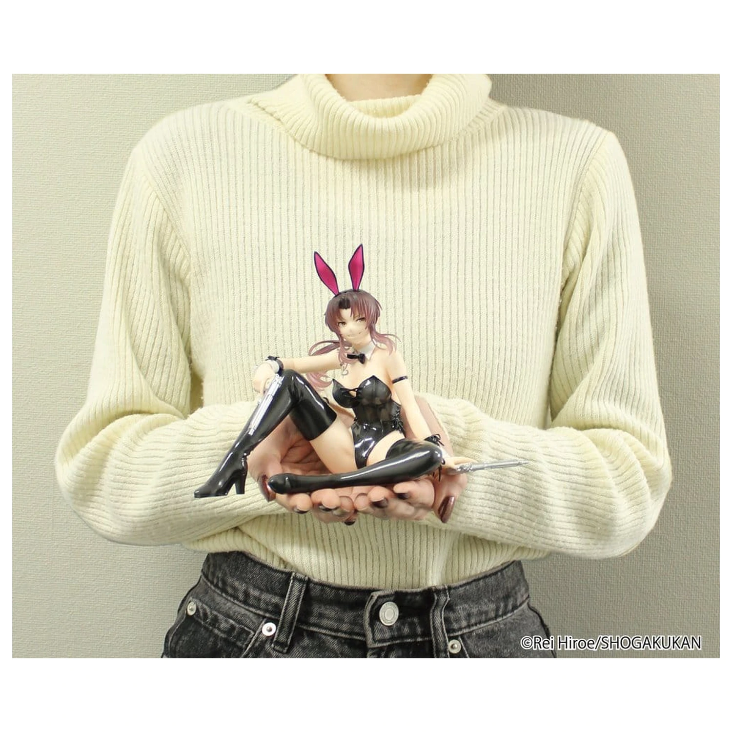 Black Lagoon One-Seventh Carat 1/7 Revy Bunny Ver. PVC szobor figura 16 cm    termékfotó