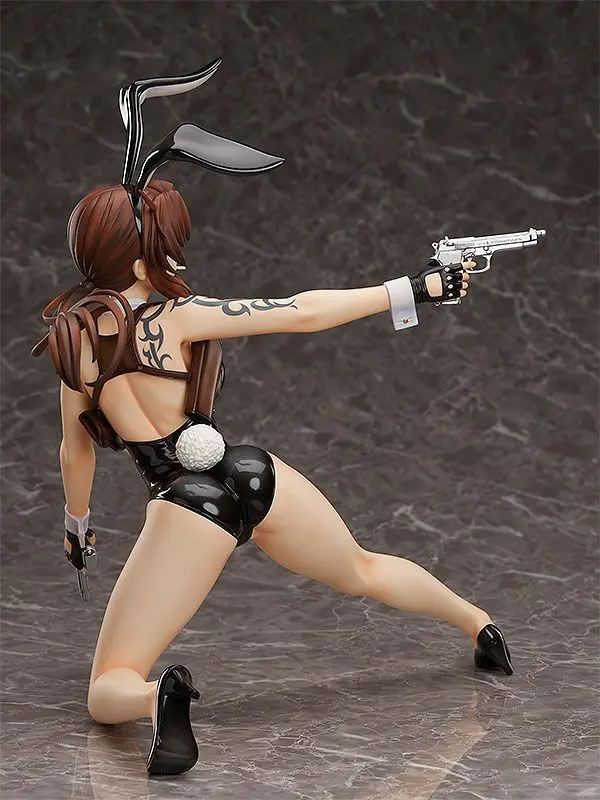 Black Lagoon PVC szobor figura 1/4 Revy Bare Leg Bunny Version 35 cm termékfotó