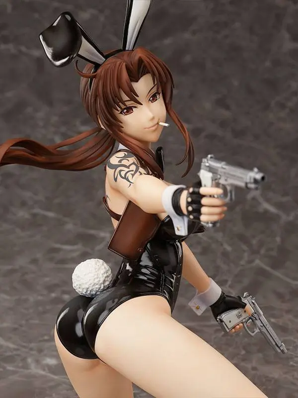 Black Lagoon PVC szobor figura 1/4 Revy Bare Leg Bunny Version 35 cm termékfotó