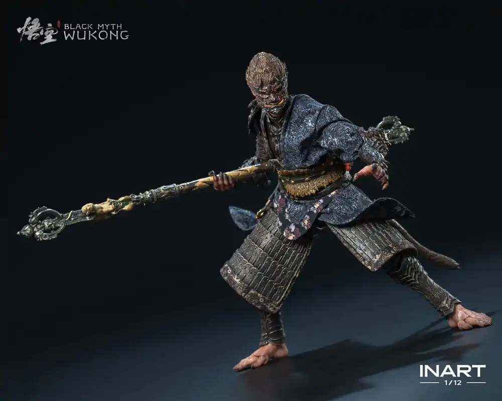 Black Myth: Wukong 1/12 The Destined One in the Bronze Armor Set Deluxe Ver. akciófigura 16 cm termékfotó