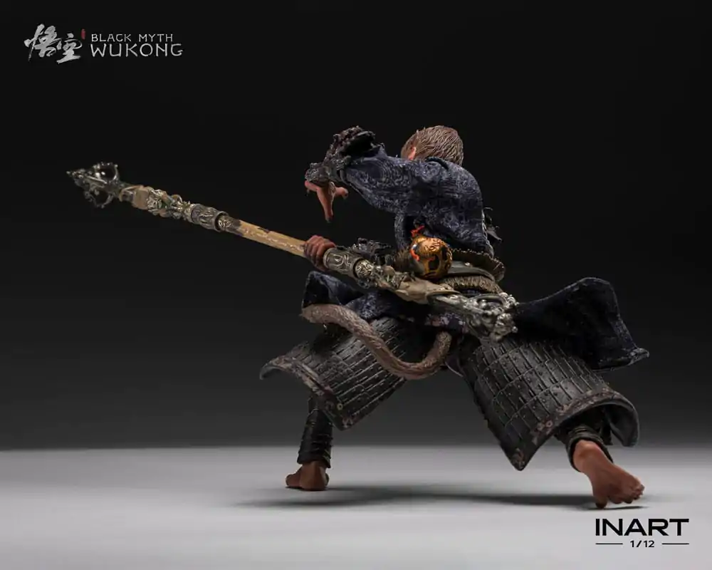 Black Myth: Wukong 1/12 The Destined One in the Bronze Armor Set Deluxe Ver. akciófigura 16 cm termékfotó
