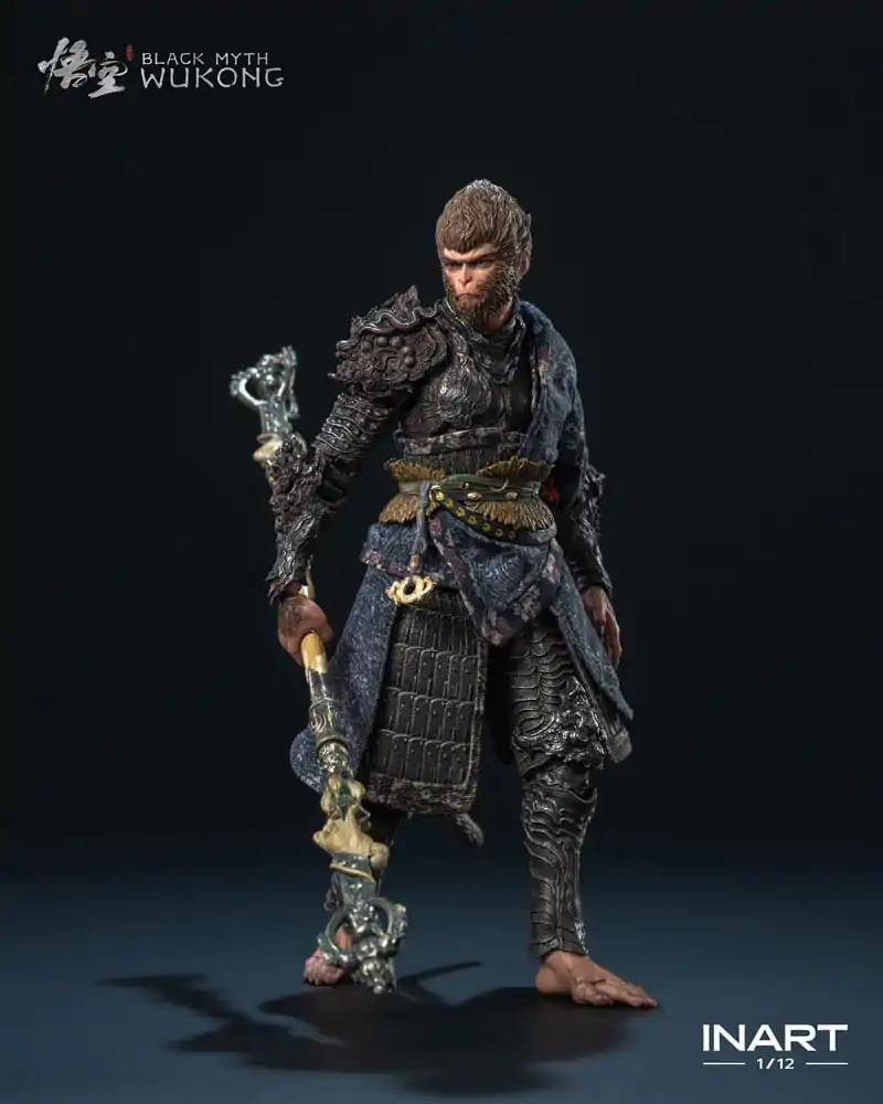Black Myth: Wukong 1/12 The Destined One in the Bronze Armor Set Deluxe Ver. akciófigura 16 cm termékfotó