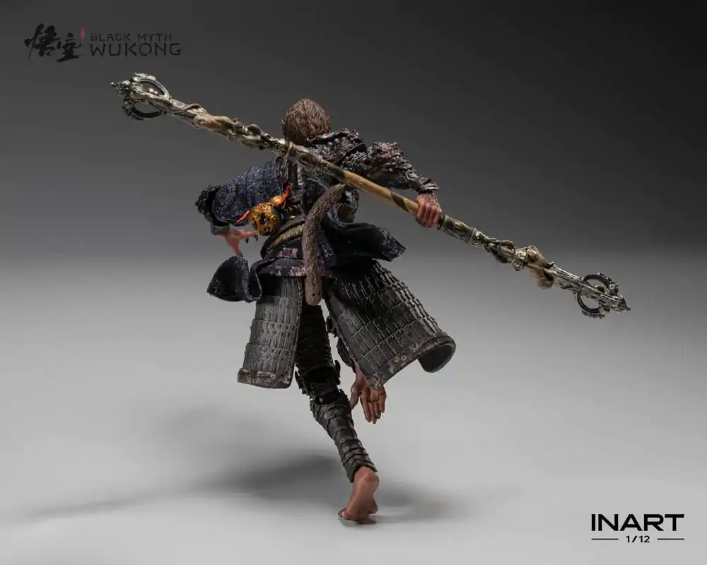Black Myth: Wukong 1/12 The Destined One in the Bronze Armor Set Deluxe Ver. akciófigura 16 cm termékfotó