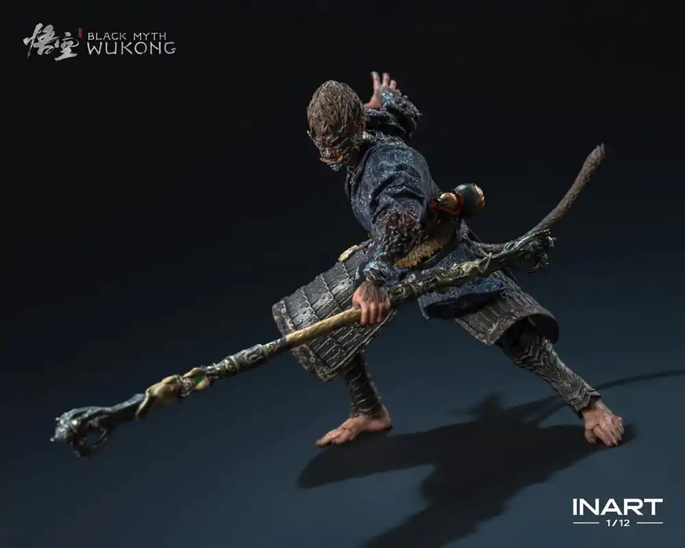 Black Myth: Wukong 1/12 The Destined One in the Bronze Armor Set Deluxe Ver. akciófigura 16 cm termékfotó