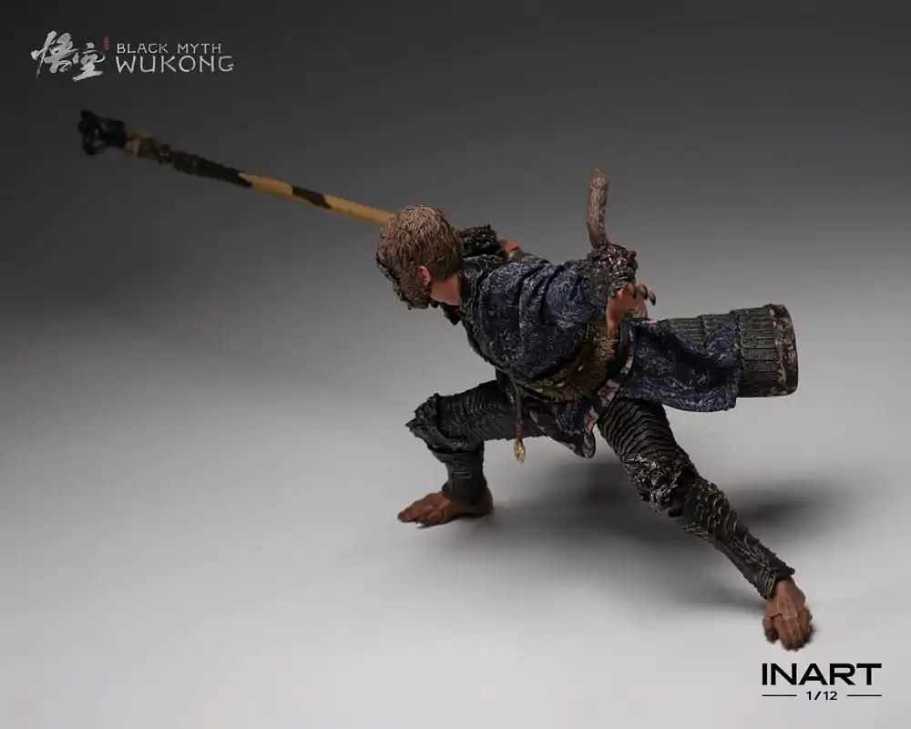 Black Myth: Wukong 1/12 The Destined One in the Bronze Armor Set Deluxe Ver. akciófigura 16 cm termékfotó