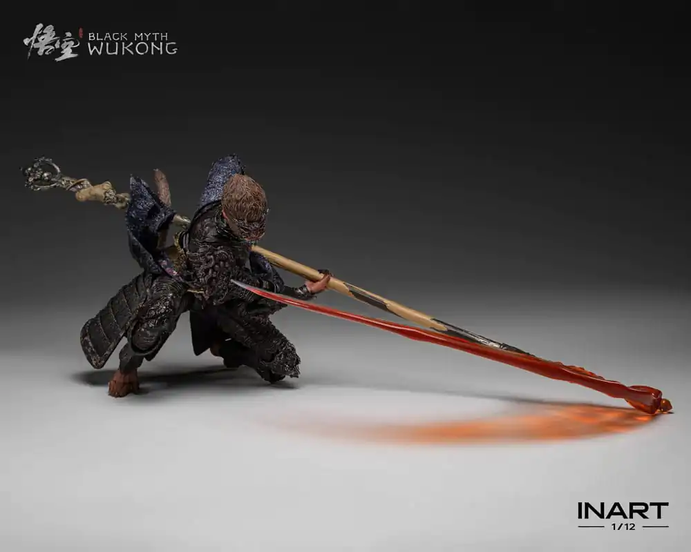 Black Myth: Wukong 1/12 The Destined One in the Bronze Armor Set Deluxe Ver. akciófigura 16 cm termékfotó