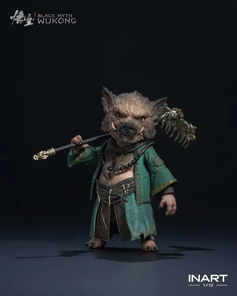 Black Myth: Wukong 1/12 Zhu Bajie akciófigura 15 cm termékfotó
