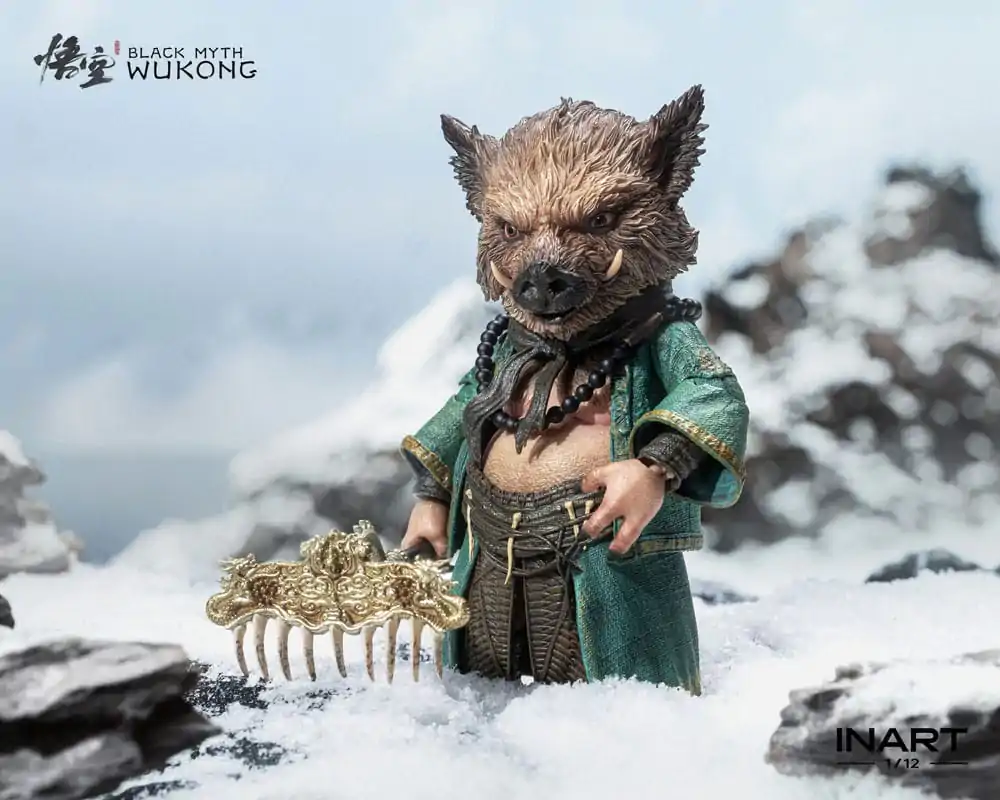Black Myth: Wukong 1/12 Zhu Bajie akciófigura 15 cm termékfotó