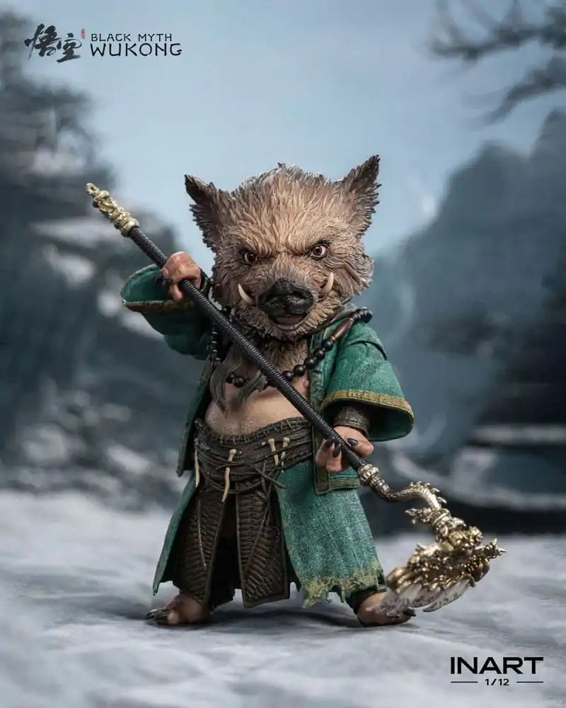 Black Myth: Wukong 1/12 Zhu Bajie akciófigura 15 cm termékfotó