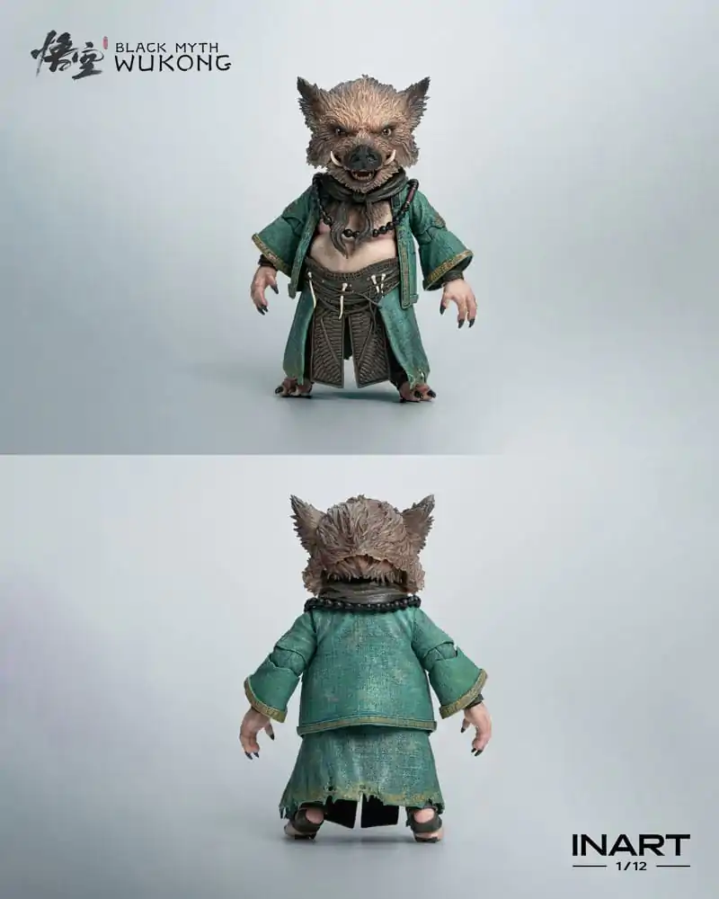 Black Myth: Wukong 1/12 Zhu Bajie akciófigura 15 cm termékfotó