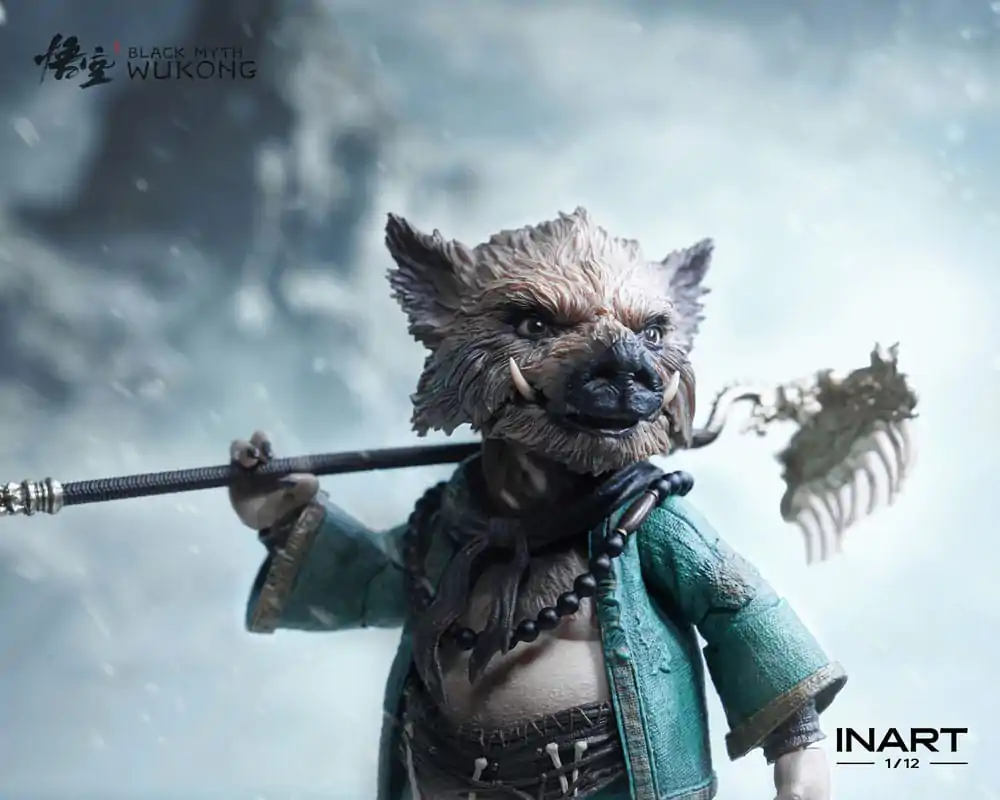 Black Myth: Wukong 1/12 Zhu Bajie akciófigura 15 cm termékfotó