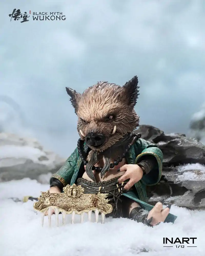 Black Myth: Wukong 1/12 Zhu Bajie akciófigura 15 cm termékfotó