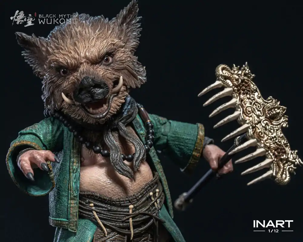 Black Myth: Wukong 1/12 Zhu Bajie akciófigura 15 cm termékfotó