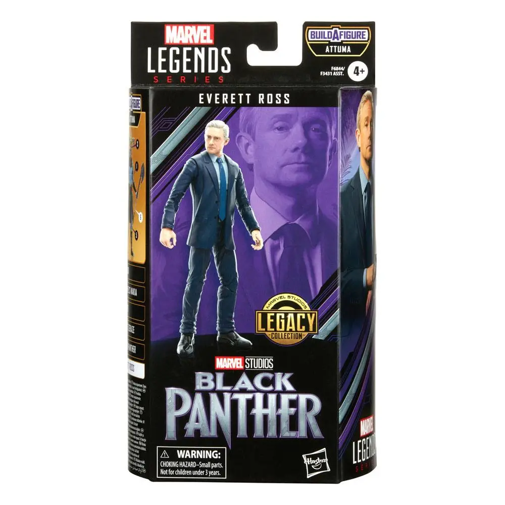 Black Panther Marvel Legends Series Attuma BAF: Everett Ross akciófigura 15 cm termékfotó