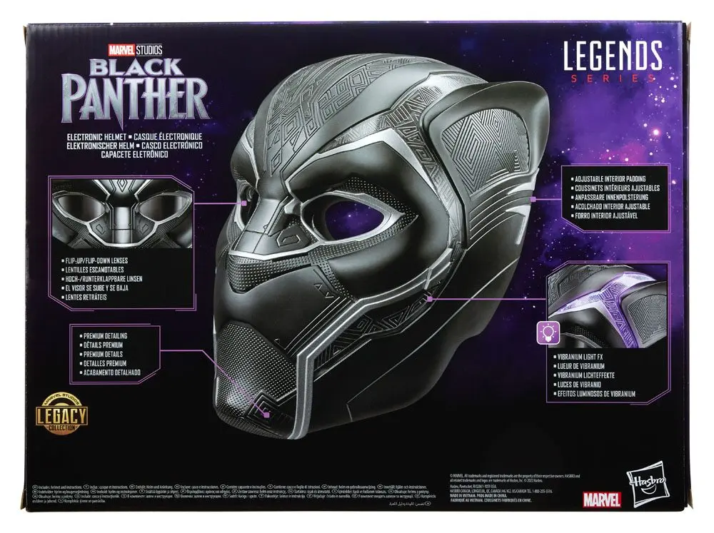 Black Panther Marvel Legends Series Black Panther elektromos sisak termékfotó