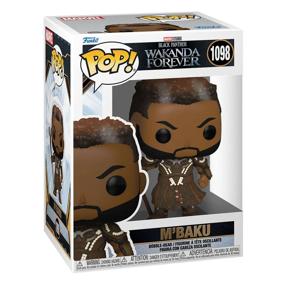 Black Panther: Wakanda Forever Funko POP! Marvel Vinyl figura M'Baku 9 cm termékfotó