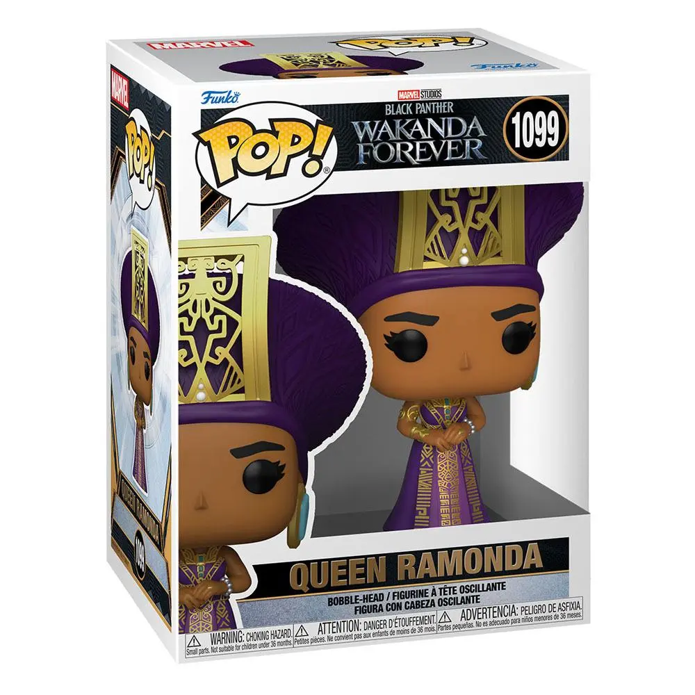 Black Panther: Wakanda Forever Funko POP! Marvel Vinyl figura Queen Ramonda 9 cm termékfotó