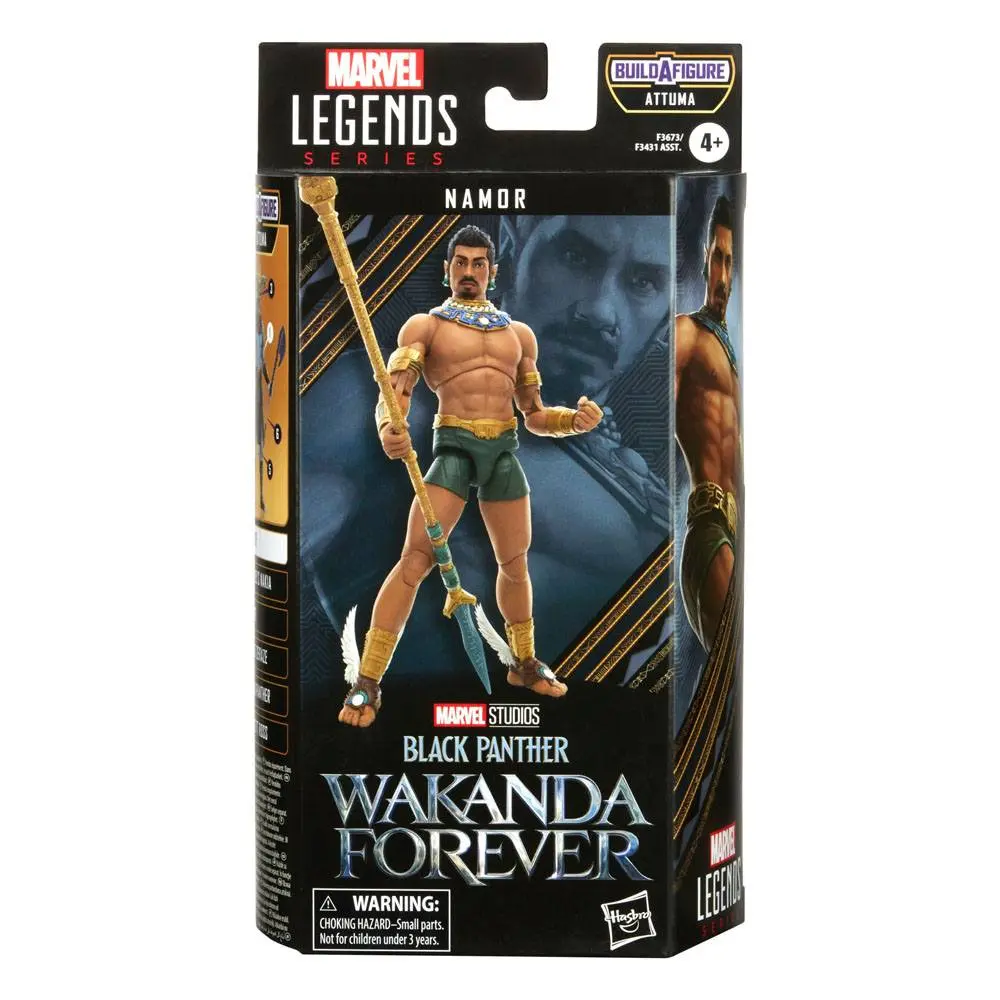 Black Panther: Wakanda Forever Marvel Legends Series Attuma BAF: Namor akciófigura 15 cm termékfotó