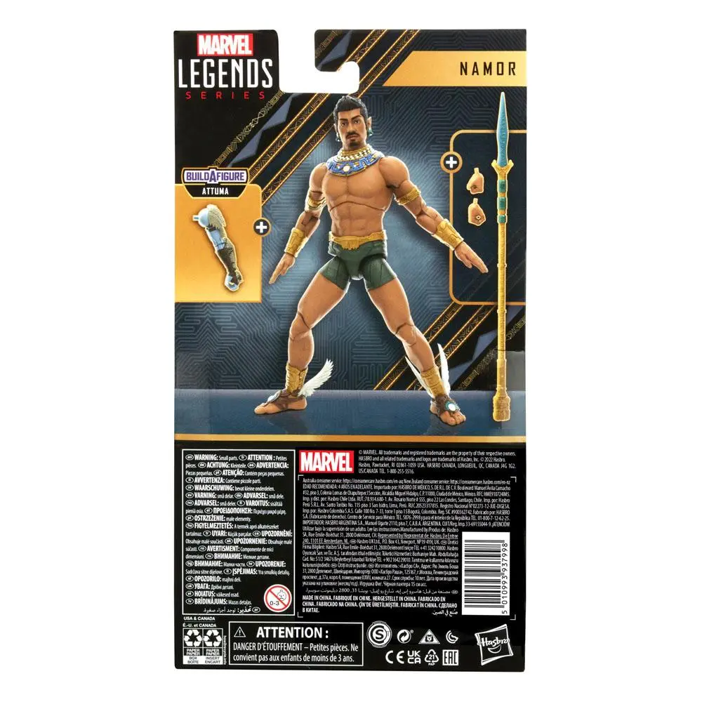 Black Panther: Wakanda Forever Marvel Legends Series Attuma BAF: Namor akciófigura 15 cm termékfotó