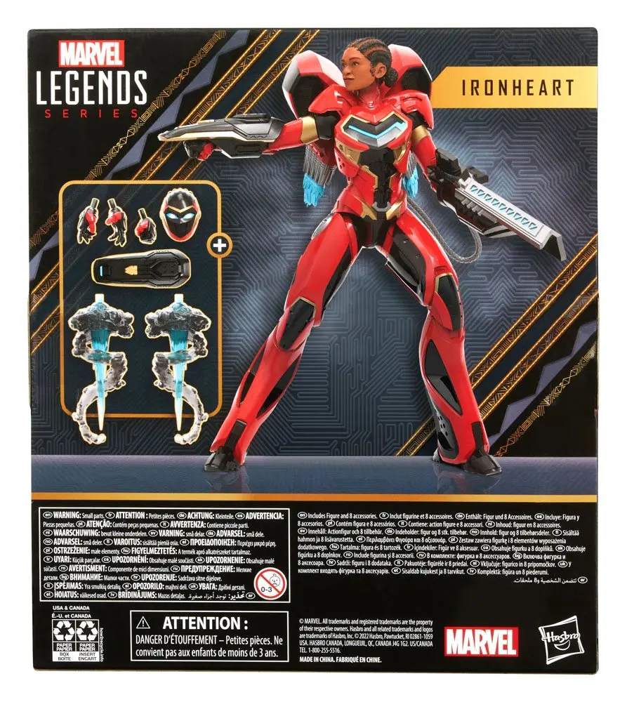 Black Panther: Wakanda Forever Marvel Legends Series Deluxe Ironheart akciófigura 15 cm termékfotó